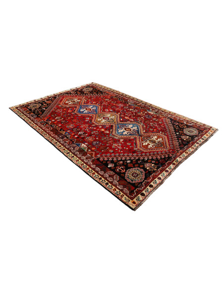 Shiraz 173x259 Cm Shiraz, Persia, Hand-carded Wool (warp