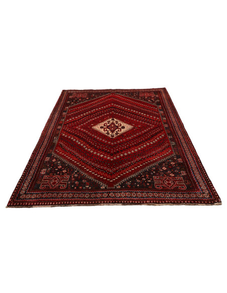 Shiraz 170x249 Cm Shiraz, Persia, Hand-carded Wool (cotton