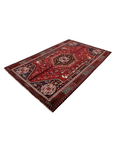 Shiraz 160x250 Cm Shiraz Persia Lana Cardata A Mano Cotone