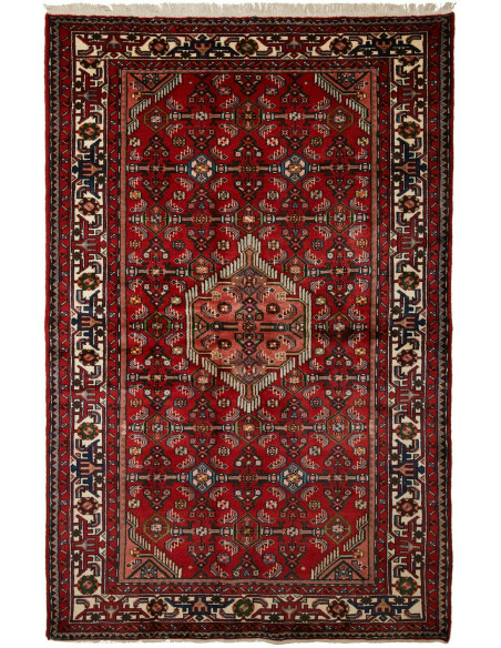 136x207 Cm Persian Tribal Rug, Persia, Wool On Cotton