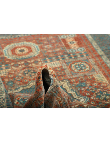 Tappeto Mamlouk Pakistan 128x178 Rosso Mattone