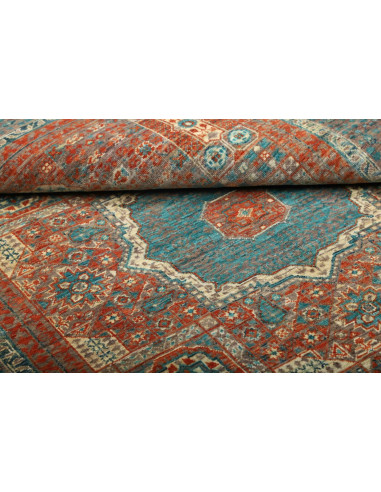 Tappeto Mamlouk Pakistan 128x178 Rosso Mattone