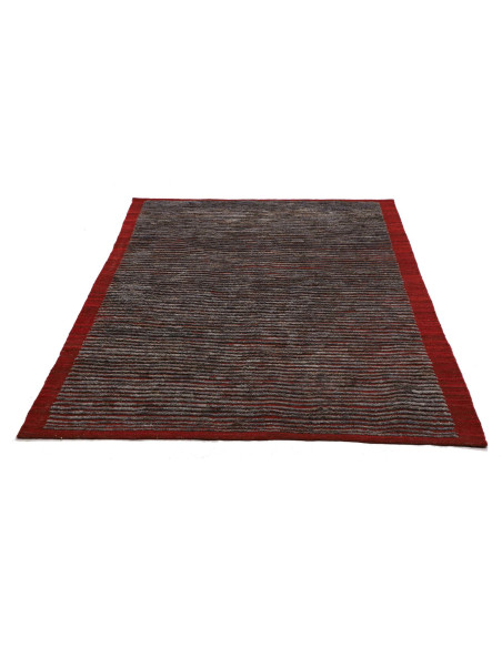 Gabbeh Fine 149x189 Cm Gabbeh Fine, Persia, Hand-carded Wool