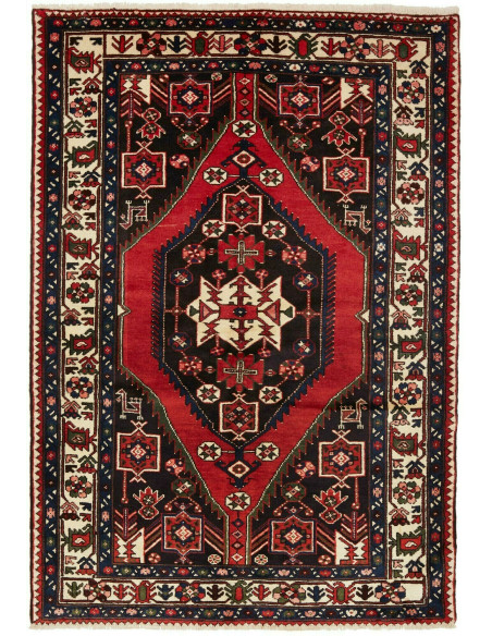 138x203 Cm Persiano Tribale, Lana, Medaglione Geometrico