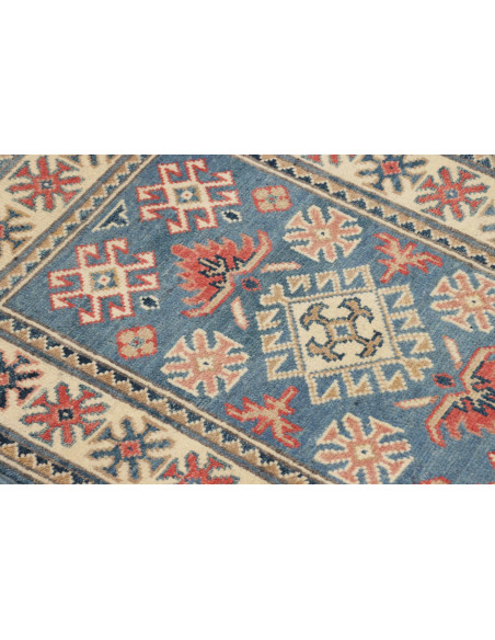 Kazak 61x89 Cm Kazak Afghanistan Lana Cardata A Mano (ordito