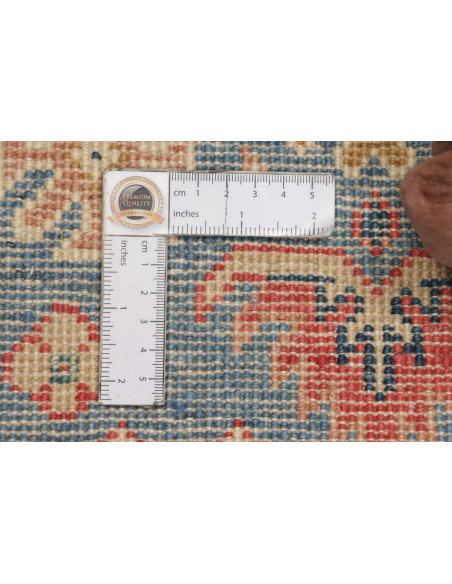 Kazak 61x89 Cm Kazak Afghanistan Lana Cardata A Mano (ordito