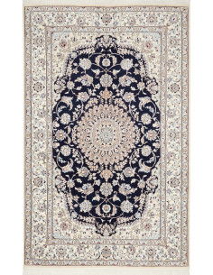 Tappeto Nain 9La Persia bianco grigio 154x244