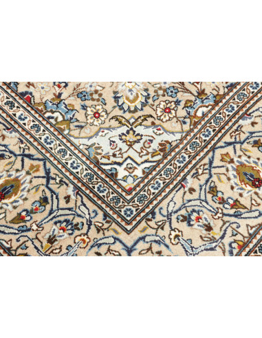 Kashan 200x305 Cm Kashan, Persia, Lana Cardata A Mano