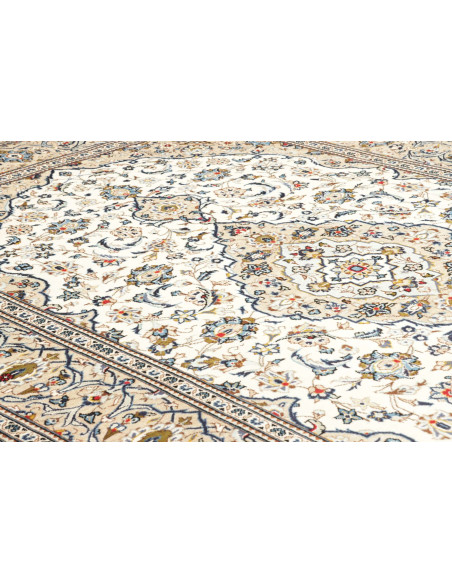 Kashan 200x305 Cm Kashan, Persia, Lana Cardata A Mano