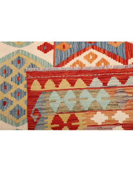 Kilim 177x238 Cm Kilim Afghanistan Lana Cardata A Mano