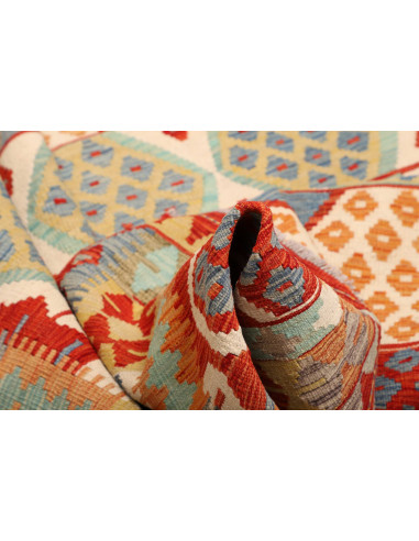 Kilim 177x238 Cm Kilim Afghanistan Lana Cardata A Mano