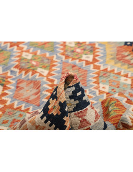Kilim 171x253 Cm Kilim Afghanistan Lana Cardata A Mano