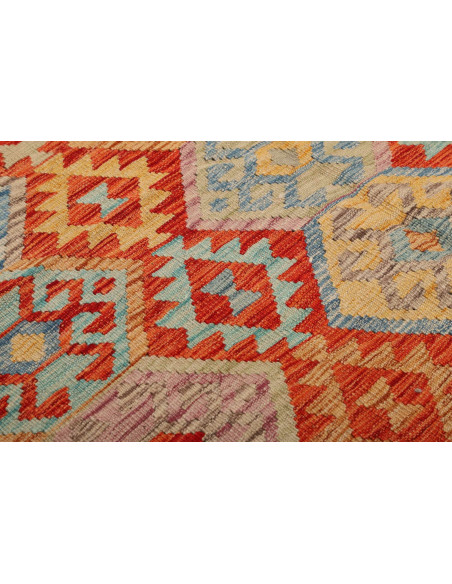 Kilim 200x297 Cm Kilim Afghanistan Hand-carded Wool