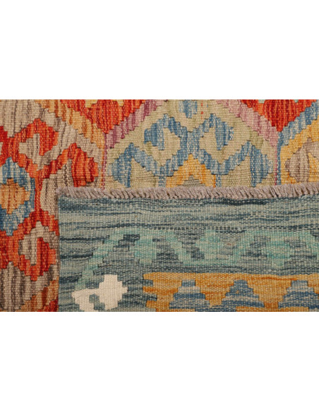 Kilim 200x297 Cm Kilim Afghanistan Lana Cardata A Mano