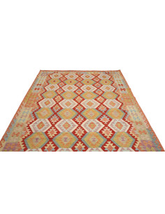 Kilim 197x293 Cm Kilim Afghanistan Hand-carded Wool (warp: 2