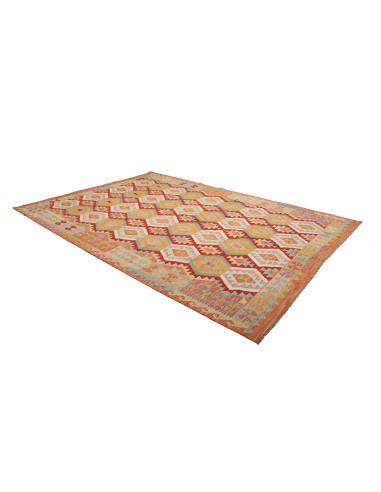 Kilim 197x293 Cm Kilim Afghanistan Hand-carded Wool (warp: