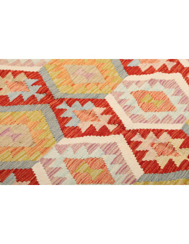 Kilim 197x293 Cm Kilim Afghanistan Hand-carded Wool (warp: