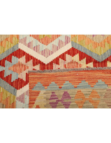 Kilim 197x293 Cm Kilim Afghanistan Hand-carded Wool (warp: