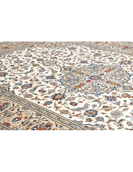 Kashan 200x295 Cm Kashan, Persia, Lana Cardata A Mano