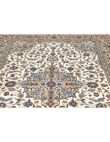 Kashan 200x295 Cm Kashan, Persia, Lana Cardata A Mano