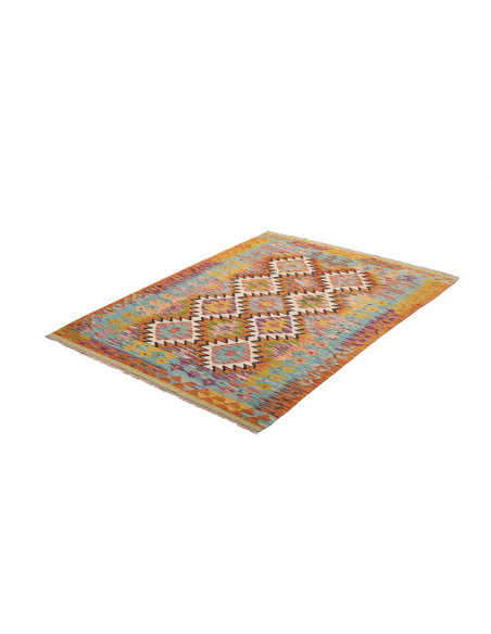 Kilim 104x150 Cm Kilim, Afghanistan, Lana Cardata A Mano,