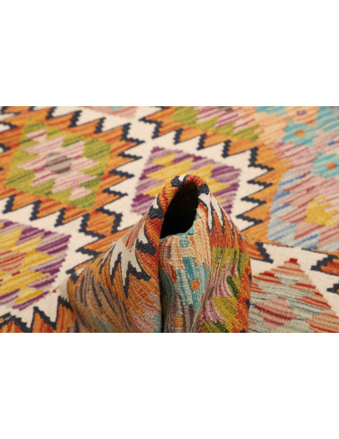 Kilim 104x150 Cm Kilim, Afghanistan, Lana Cardata A Mano,