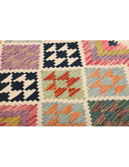 Kilim 101x203 Cm Kilim Afghanistan Hand-carded Wool (warp: