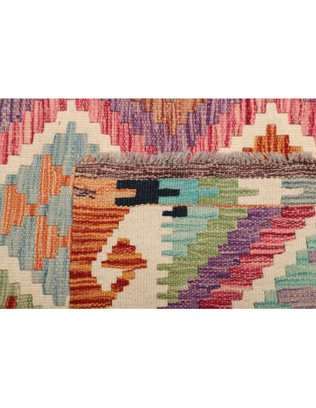 Kilim 101x203 Cm Kilim Afghanistan Hand-carded Wool (warp: