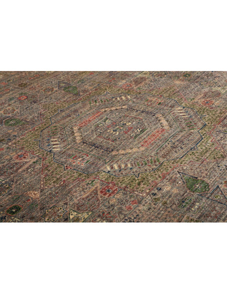Mamlouk 170x237 Cm Mamlouk, Pakistan, Hand-carded Wool