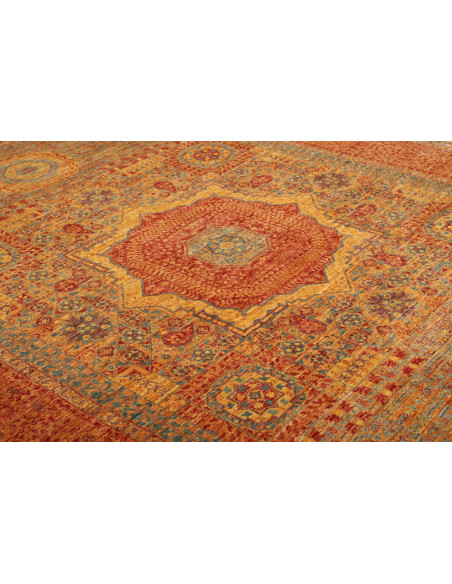Rug Mamlouk Pakistan 211x300 Terracotta Red Yel