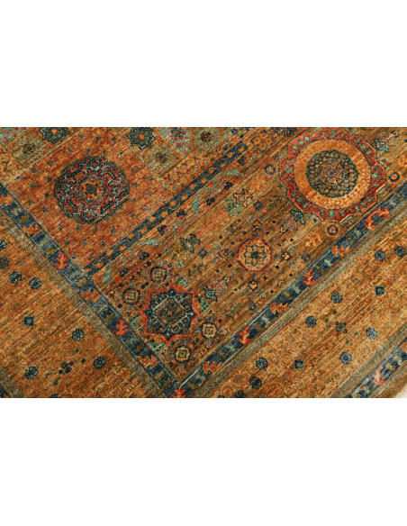 Tappeto Mamlouk Pakistan 154x205 Marrone Dorato