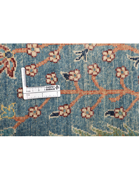 Tappeto Shahi Fine Pakistan 198x299 Blu Petroli