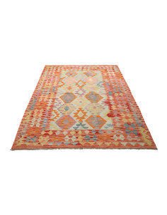 Kilim 148x192 Cm Kilim Afghanistan Hand-carded Wool (warp: 2