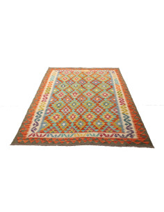Kilim 156x198 Cm Kilim Afghanistan, Lana Cardata A Mano 2