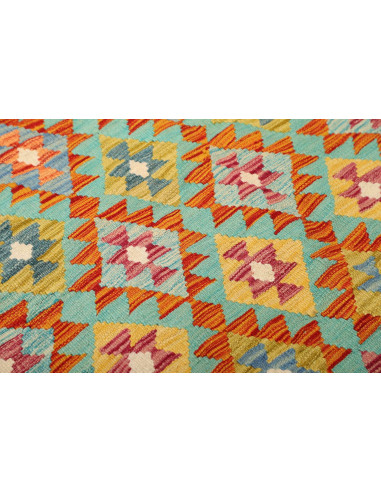 Kilim 156x198 Cm Kilim Afghanistan, Lana Cardata A Mano