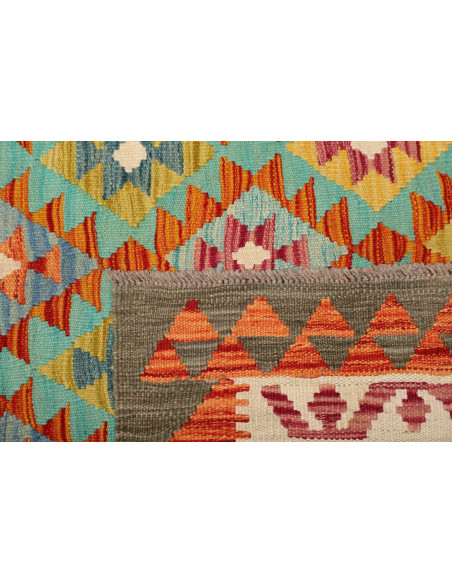 Kilim 156x198 Cm Kilim Afghanistan, Lana Cardata A Mano