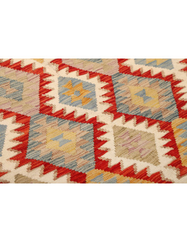 Kilim 150x201 Cm Kilim, Afghanistan, Lana Cardata A Mano