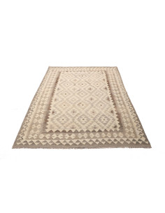 Kilim 154x210 Cm Kilim, Afghanistan, Hand-carded Wool (warp: 2
