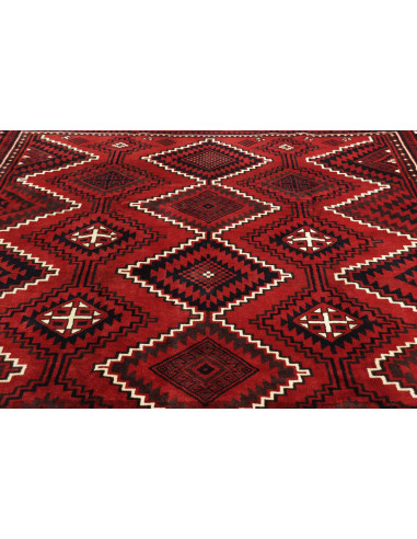 Rug Lori Persia maroon yellow 237x290