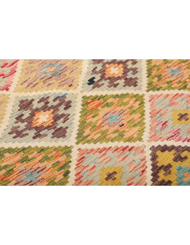 Kilim 155x200 Cm Kilim, Afghanistan, Hand-carded Wool (warp:
