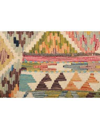 Kilim 155x200 Cm Kilim, Afghanistan, Hand-carded Wool (warp:
