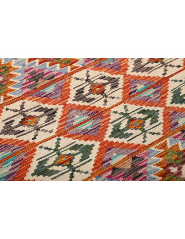 Kilim 157x207 Cm Kilim Afghanistan Lana Cardata A Mano