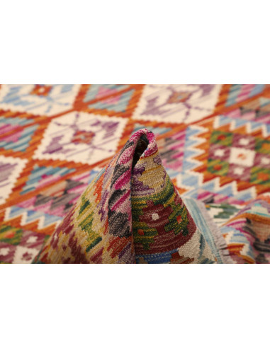 Kilim 157x207 Cm Kilim Afghanistan Hand-carded Wool (warp