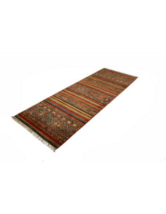 Tappeto Samarkand Pakistan 90x249 Rosso Terraco 2