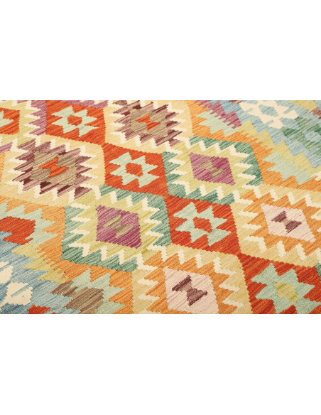 Kilim 147x206 Cm Kilim Afghanistan Lana Cardata A Mano