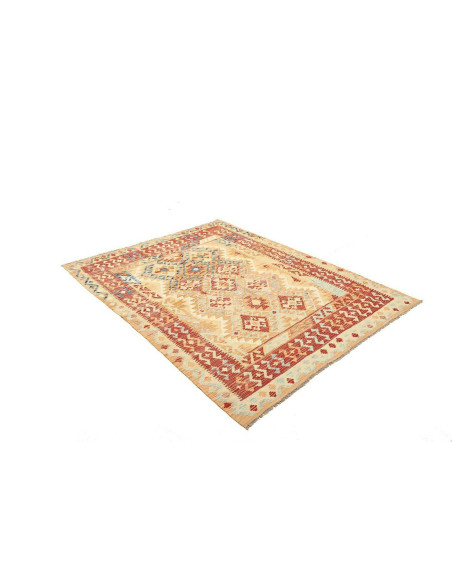 Kilim 156x198 Cm Kilim, Afghanistan, Lana Cardata A Mano