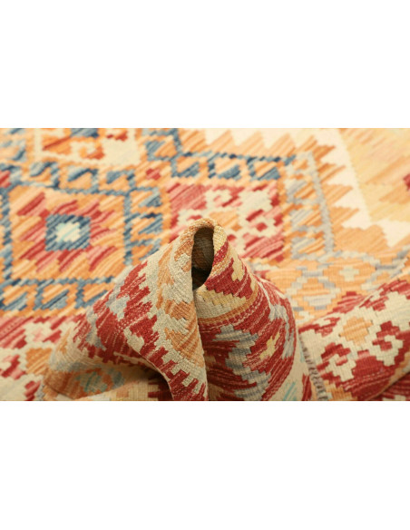 Kilim 156x198 Cm Kilim, Afghanistan, Lana Cardata A Mano