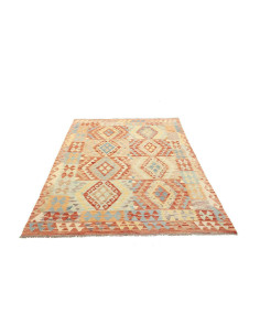 Kilim 149x196 Cm Kilim, Afghanistan, Lana Cardata A Mano 2