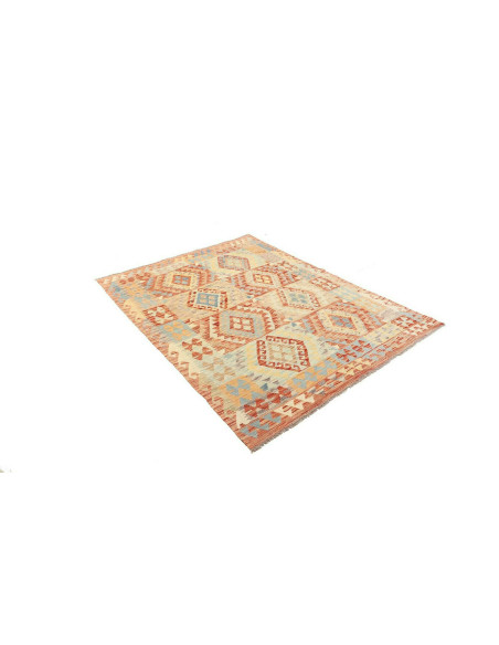 Kilim 149x196 Cm Kilim, Afghanistan, Lana Cardata A Mano