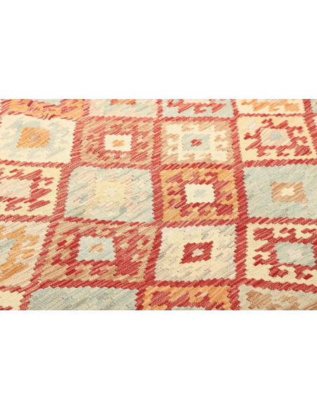Kilim 160x194 Cm Kilim Afghanistan Lana Cardata A Mano